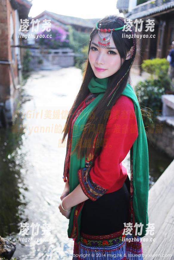 MyGirl美媛馆 - 小心，高清套图里有王馨瑶yanni的粉色电风暴，准备被小清新的旋风掳走吧。