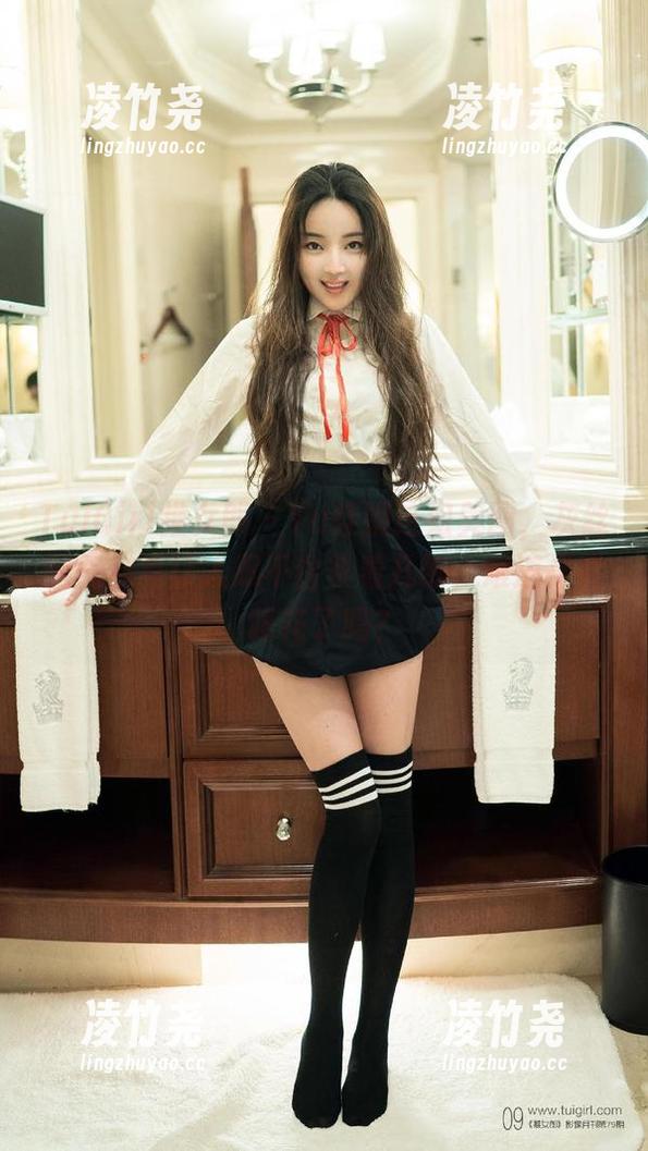 TuiGirl推女郎 - Yu佳妮这组美图，灰丝的气息真让人忍不住多看几眼，难道是我眼花了吗？