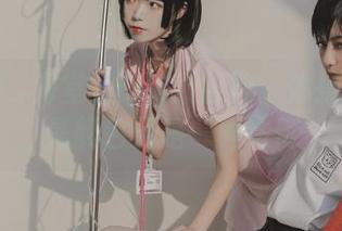 fushii_海堂的cos新冒险：体操服不只是颜色更是一种态度