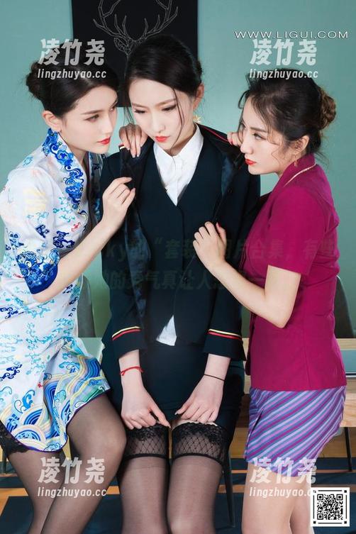 丽柜 - Vicky的“套装”图片合集，有些时候她的秀气真让人想捏一把。
