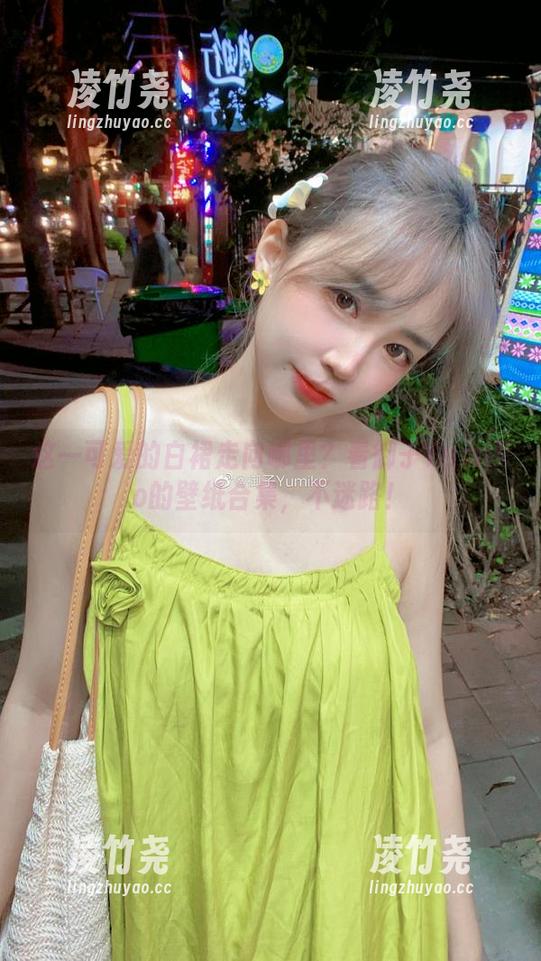 这一可爱的白裙走向哪里？看御子Yumiko的壁纸合集，不迷路！