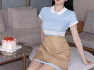 秀人网 – 这本安然Maleah的女孩写真集不同寻常，下载方式还挺值得讨论的呢。