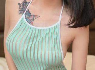 青豆客 – 黑色的诱惑，又被徐妍馨Mandy的写真撩到了！